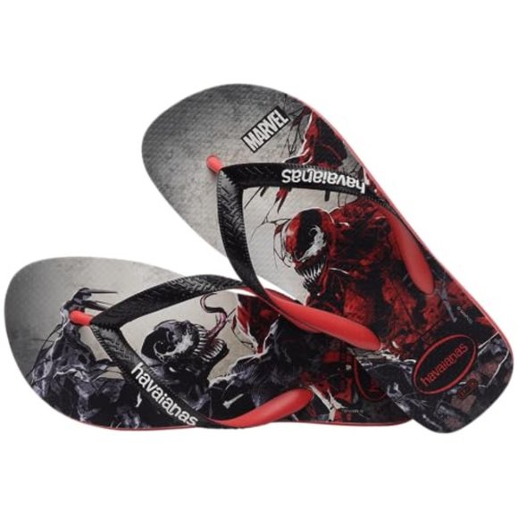Havaianas Men's Marvel Venom Flip Flops Sandals - Picture 2 of 5